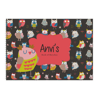 Personalised Sketchbook - Bird (PREPAID)
