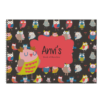 Personalised Sketchbook - Bird (PREPAID)