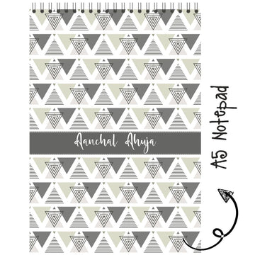 Personalised Notepad - Geometrical - (PREPAID ORDER)