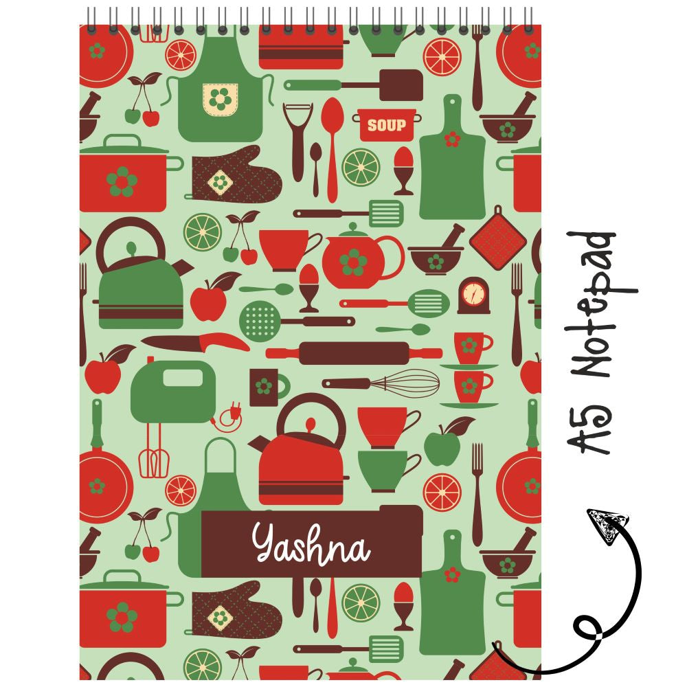 Personalised Notepad - Seamless Kitchen - (PREPAID ORDER) (Dispatch in ...