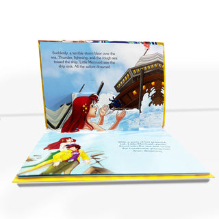 Little Mermaid Pop Up Fairy Tales Book for Children