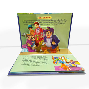 Peter Pan Pop Up Fairy Tales Book for Children