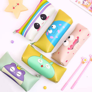 Attractive Cartoon Pencil Pouch For Kids(Random color)