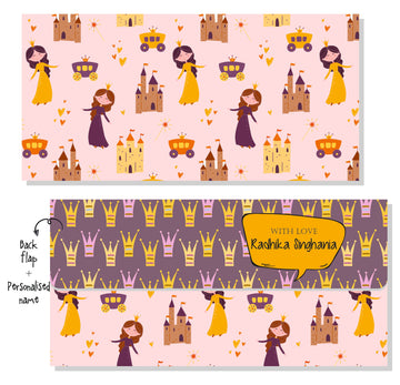 Personalised Envelope - Princess (20pcs) (PREPAID ONLY)
