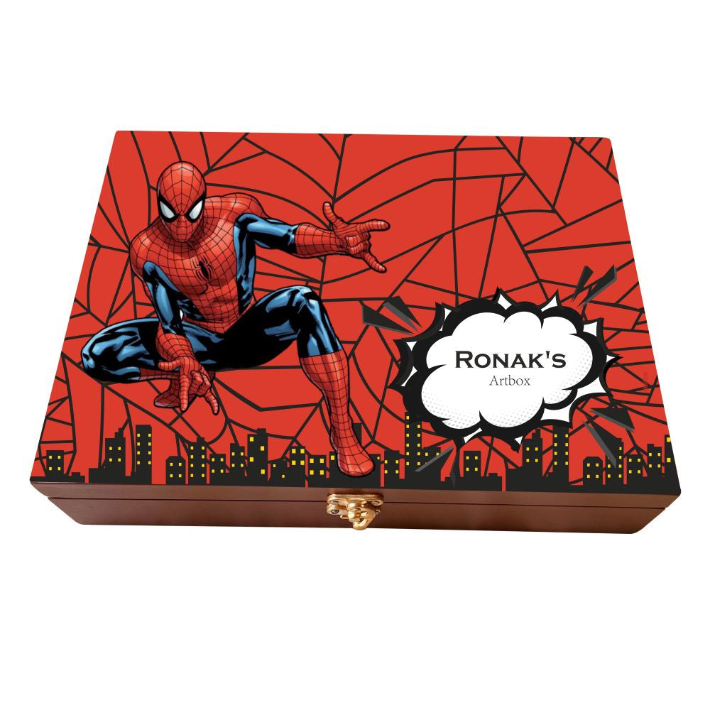 Personalised Artbox - Spiderman (PREPAID)