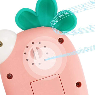 Smart Phone Cordless Feature Mobile Phone Musical Toys for Kids - Kimi Rabbit Phone(Random Colour)