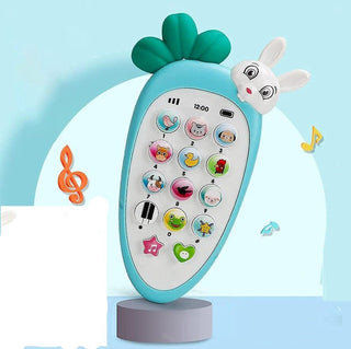 Smart Phone Cordless Feature Mobile Phone Musical Toys for Kids - Kimi Rabbit Phone(Random Colour)