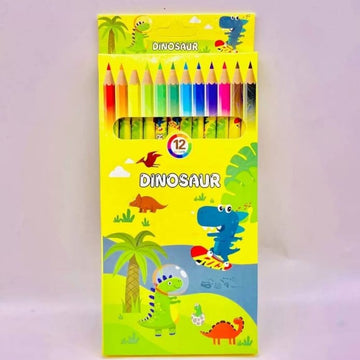 Animal Themed Pencil Colors for kids- Set of 12 pcs