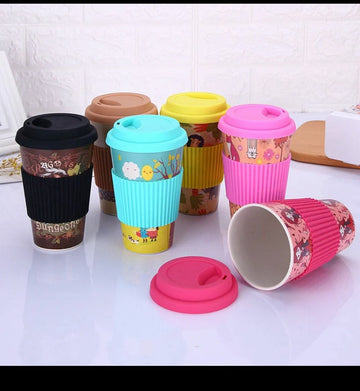 Bamboo eco friendly Coffee Cups -Pack of 1