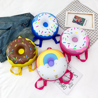 Cute Donut Hardshell Backpack for Kindergarten kids