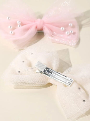 Toddler Girls Bow Hair Clip - Pack of 1