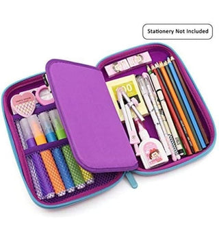 Cartoon Design Pencil Case Pen Bags for Kid Large Capacity Stationary Organizer with Compartments