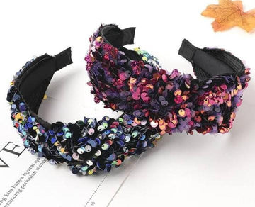 Sparkle Sequin Headband for Girls And Womens  (Random color)
