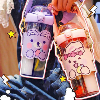 Dual Compartment Drink Bottle