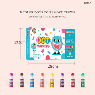 Non toxic and High Quality shining colors Dot Markers for Kids | 3 Variants
