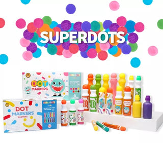 Non toxic and High Quality shining colors Dot Markers for Kids | 3 Variants
