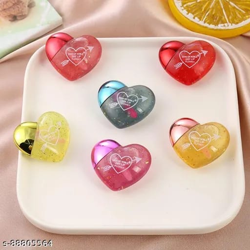 Cute Heart Shape Magic Lip Gloss 8gm