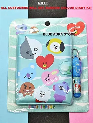 BT21 BTS Cute Diary & Pen Kit For Writing Notes