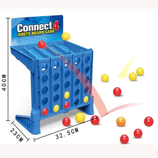 Bounce off Game,TITAP 4 in a Row Shoot Out Family Game Board Game Bouncing Linking Shots Ball Game
