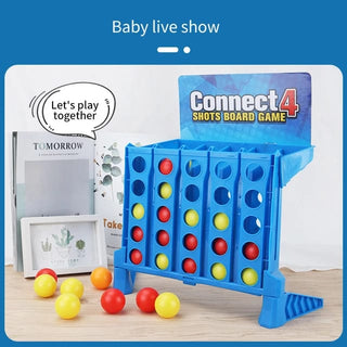 Bounce off Game,TITAP 4 in a Row Shoot Out Family Game Board Game Bouncing Linking Shots Ball Game