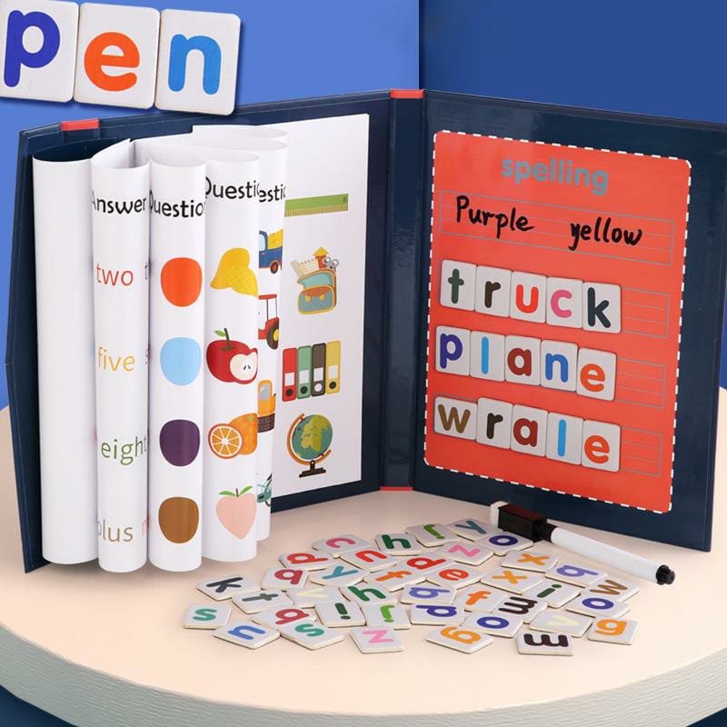 Magnetic Word Spelling Game
