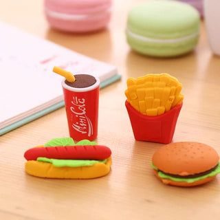 Cute Fast food Eraser for kids