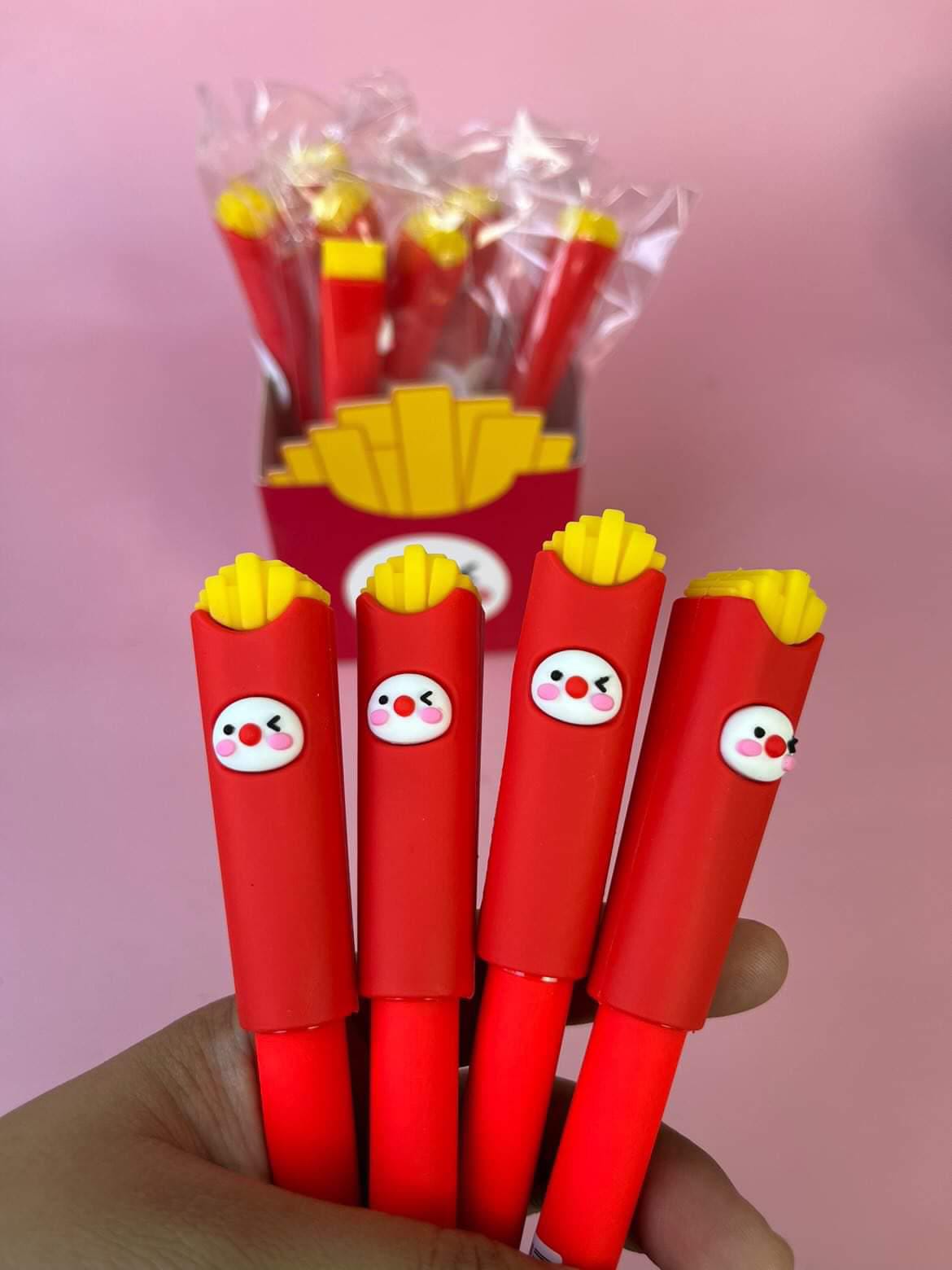 Fast Food Gel Ink-pens for Writing Cute Stationery Office School Supplies