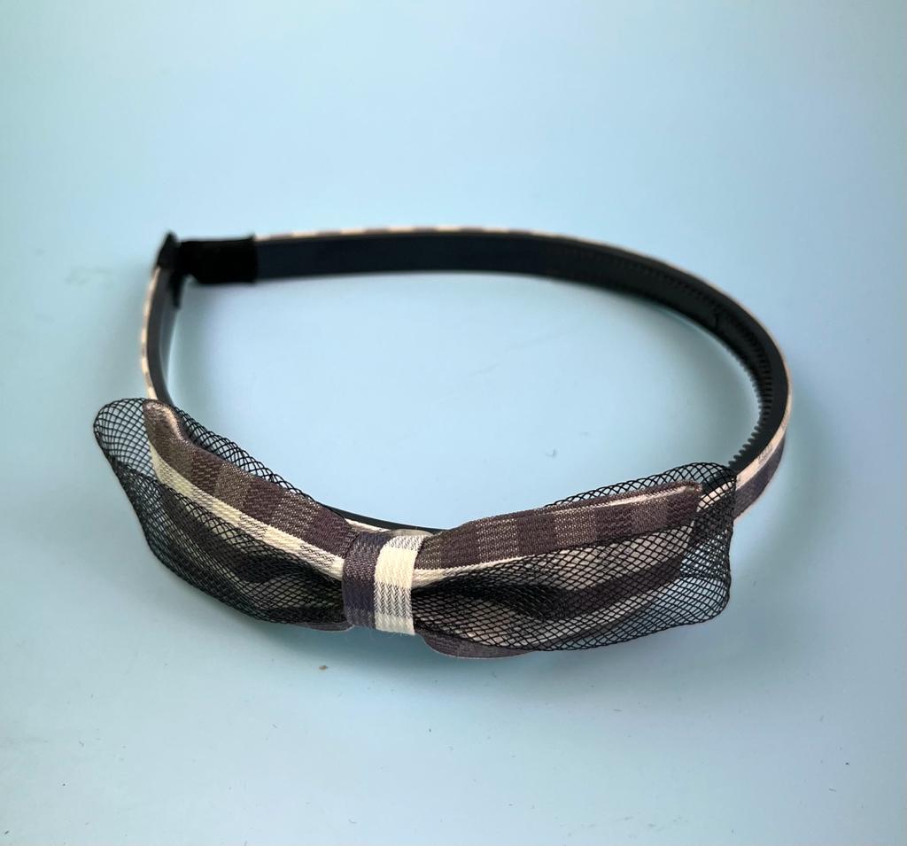 Cute stylish Bow Print Hair band ( Random colour )