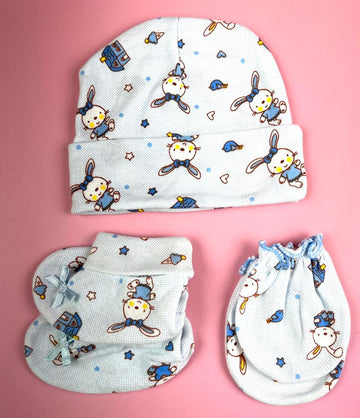 Animal Theme Baby Boys & Girls Casual Cap And Socks