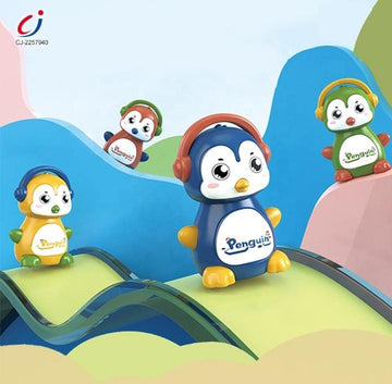 Penguin Press and Go Toy for Kids (Random Colour)