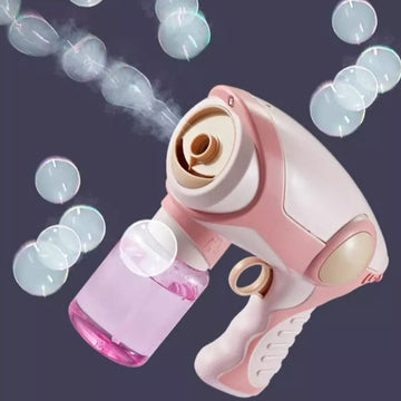 Electric Automatic Spray Bubble Gun(Outer Box Slightly Damage)