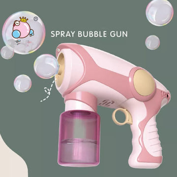 Electric Automatic Spray Bubble Gun(Outer Box Slightly Damage)