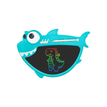 New  Children Educational toys shark Shape LCD Writing Tablet For Kids