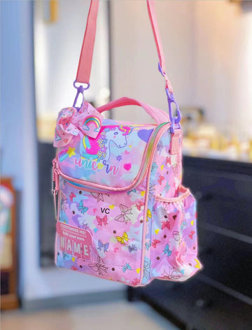 Premium Quality Unicorn Printed Insulated Lunch Bag for Kids, school Student
