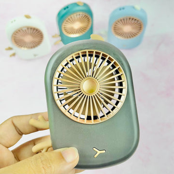 New  Mini handled  Fan / Travel Portable USB Charging Fan for Kids