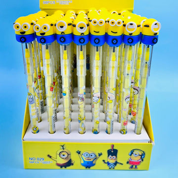 Cute Minion   Design  Pencil For  School Stationery for Kids ( Pack Of 1 )