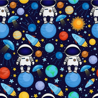 Beautiful Galaxy printed Gift Wrap- Pack of 10