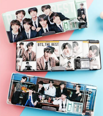 BTS Printed Pencil case