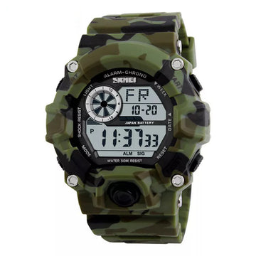 Sports Digital military Theme Dial Wrist Watch