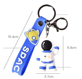 Monster and Astronaut Keychain 