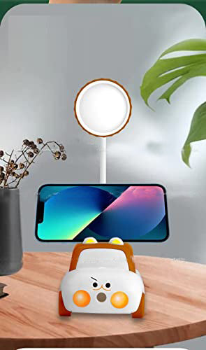 Car Shaped LED Rechargeable Desk Lamp with Pen Holder & Sharpener
