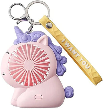 Creative Unicorn Portable Mini Fan / Unicorn USB Chargeable Fan /Portable Travel Fan for Kids