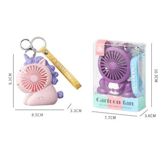 Creative Unicorn Portable Mini Fan / Unicorn USB Chargeable Fan /Portable Travel Fan for Kids