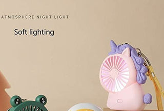 Creative Unicorn Portable Mini Fan / Unicorn USB Chargeable Fan /Portable Travel Fan for Kids