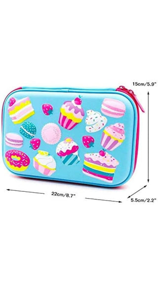 Ice Cream Hard case Pouch