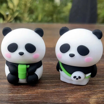 Cute Panda Shape Pencil Sharpener For Kids (Random Design)