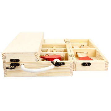 Wooden Tool Kit Set with Tool Box for Kids