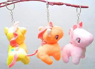 Unicorn Soft Plush Keychain 