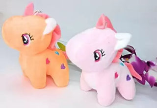 Unicorn Soft Plush Keychain 