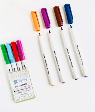 Doodle Placemats Set – VEHICLE Series with A3 Size 2 Transparent Reusable Placemat & 8 set of DIY Marker Pens